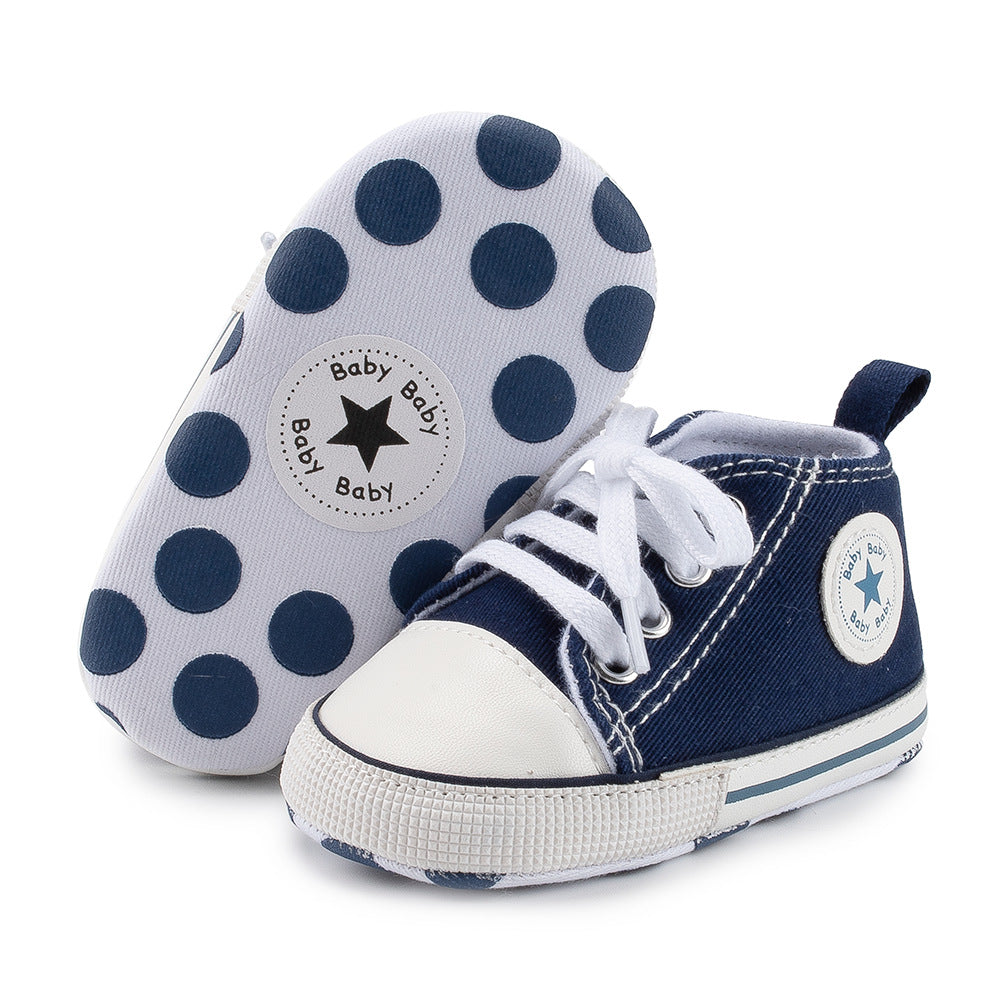 Baby Soft-soled Canvas Toddler Shoes