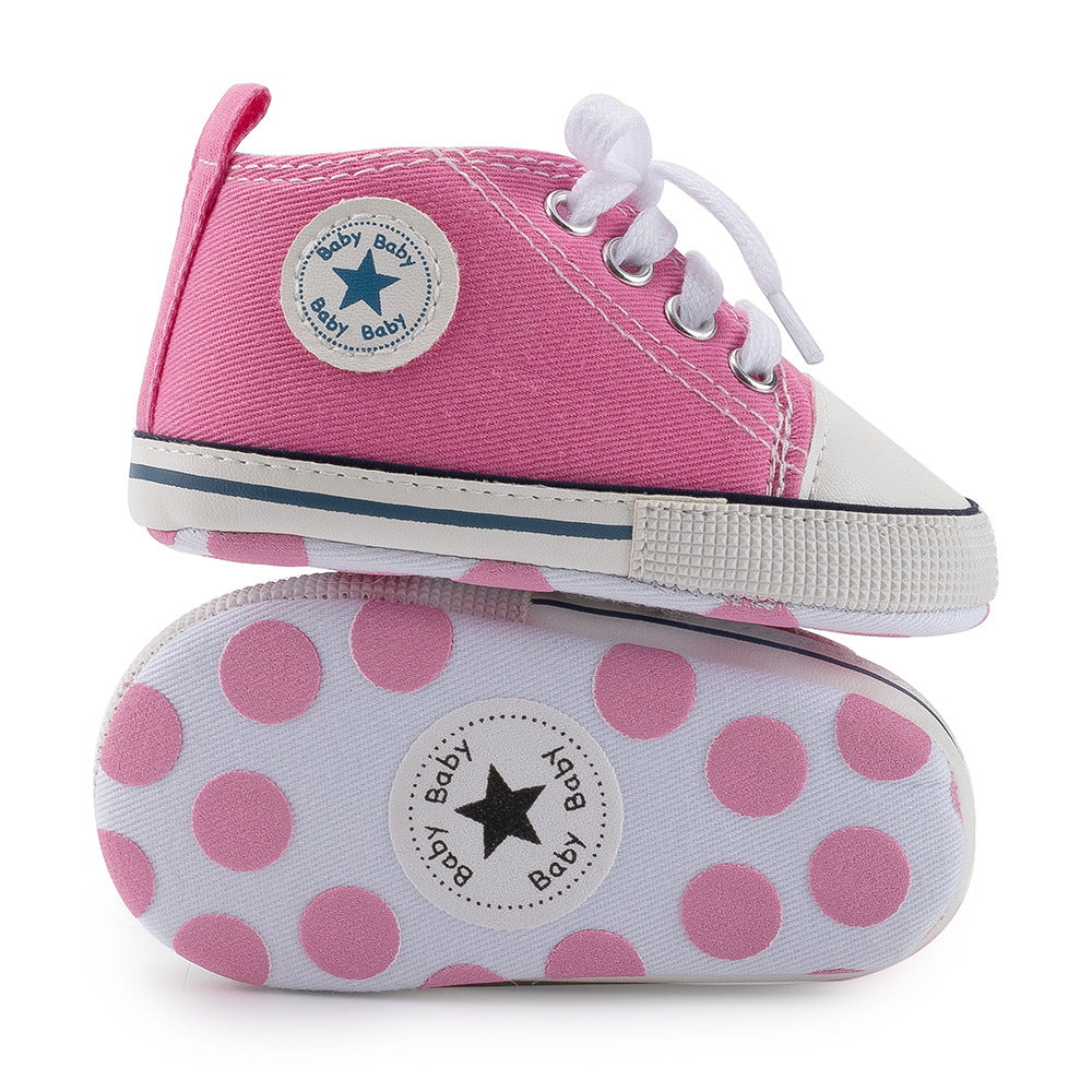 Baby Soft-soled Canvas Toddler Shoes