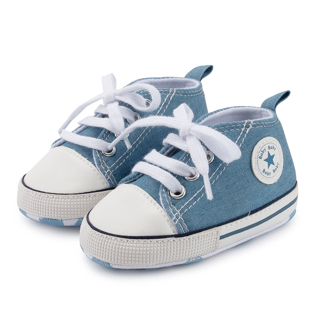 Baby Soft-soled Canvas Toddler Shoes