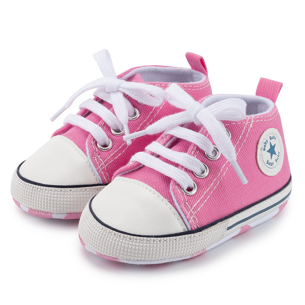 Baby Soft-soled Canvas Toddler Shoes