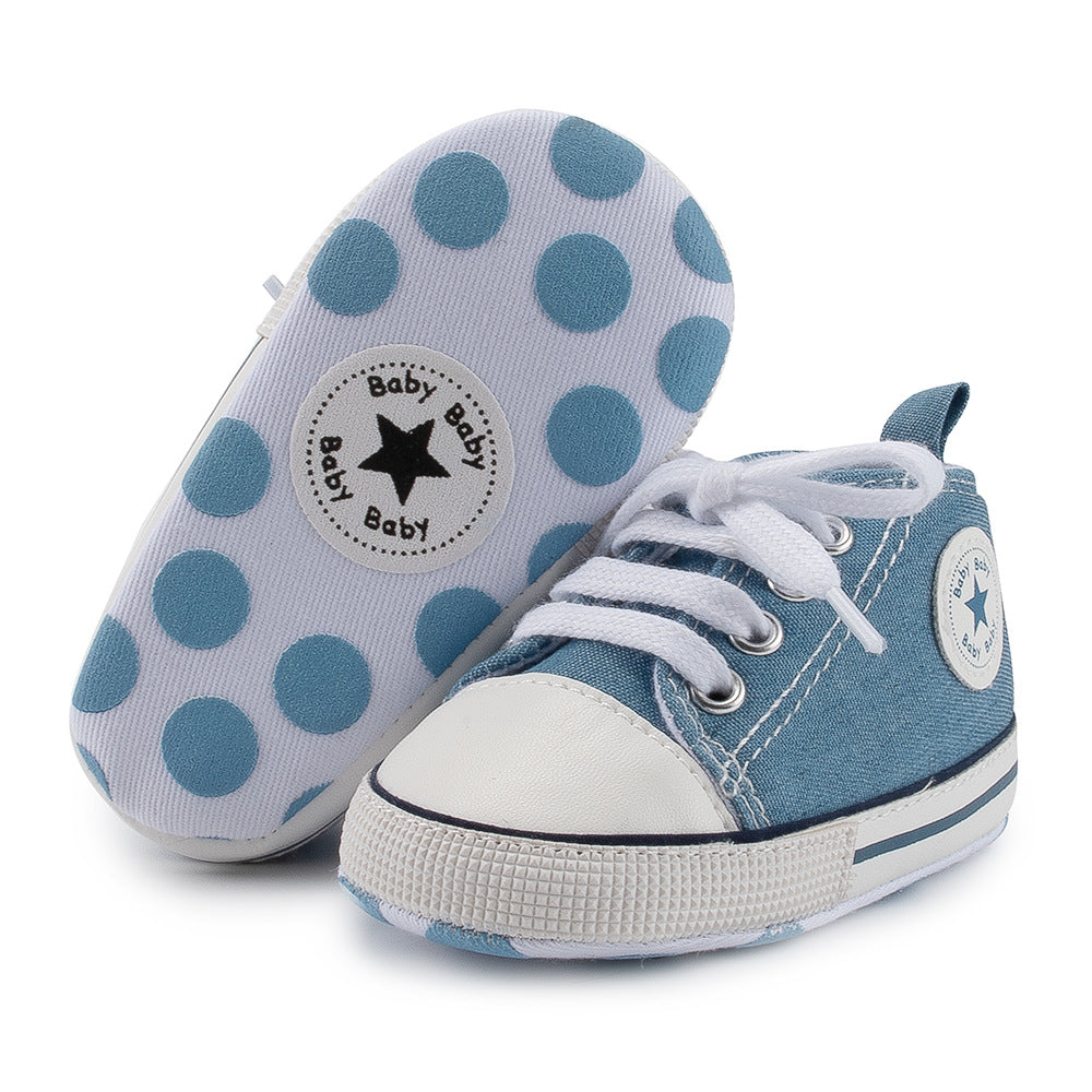 Baby Soft-soled Canvas Toddler Shoes