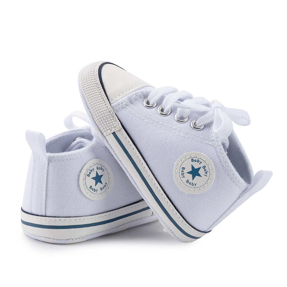 Baby Soft-soled Canvas Toddler Shoes