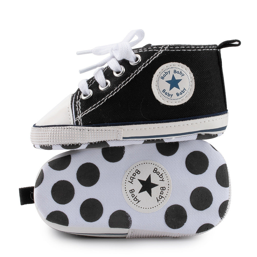 Baby Soft-soled Canvas Toddler Shoes