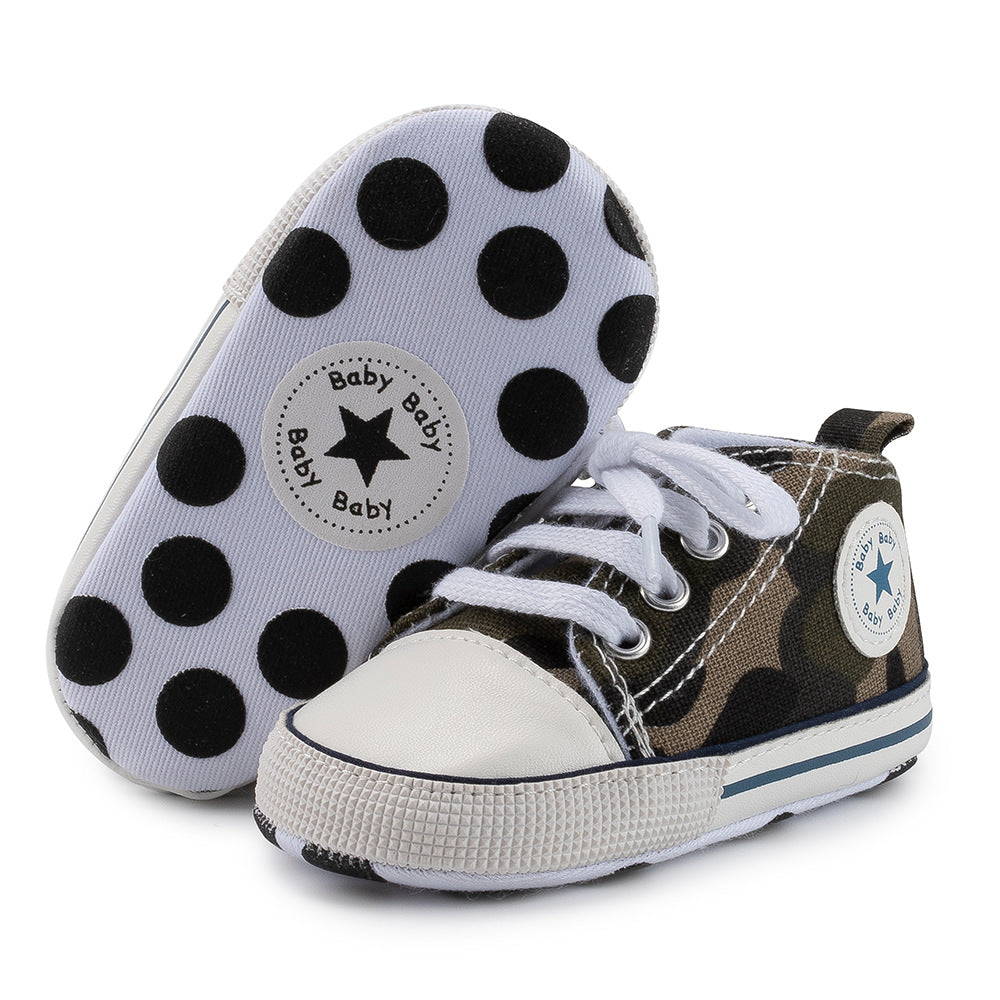 Baby Soft-soled Canvas Toddler Shoes