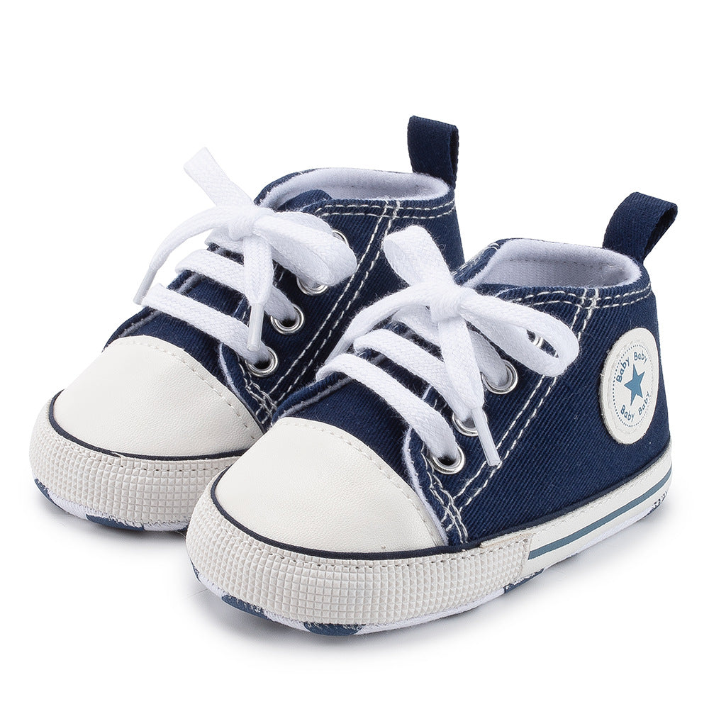 Baby Soft-soled Canvas Toddler Shoes