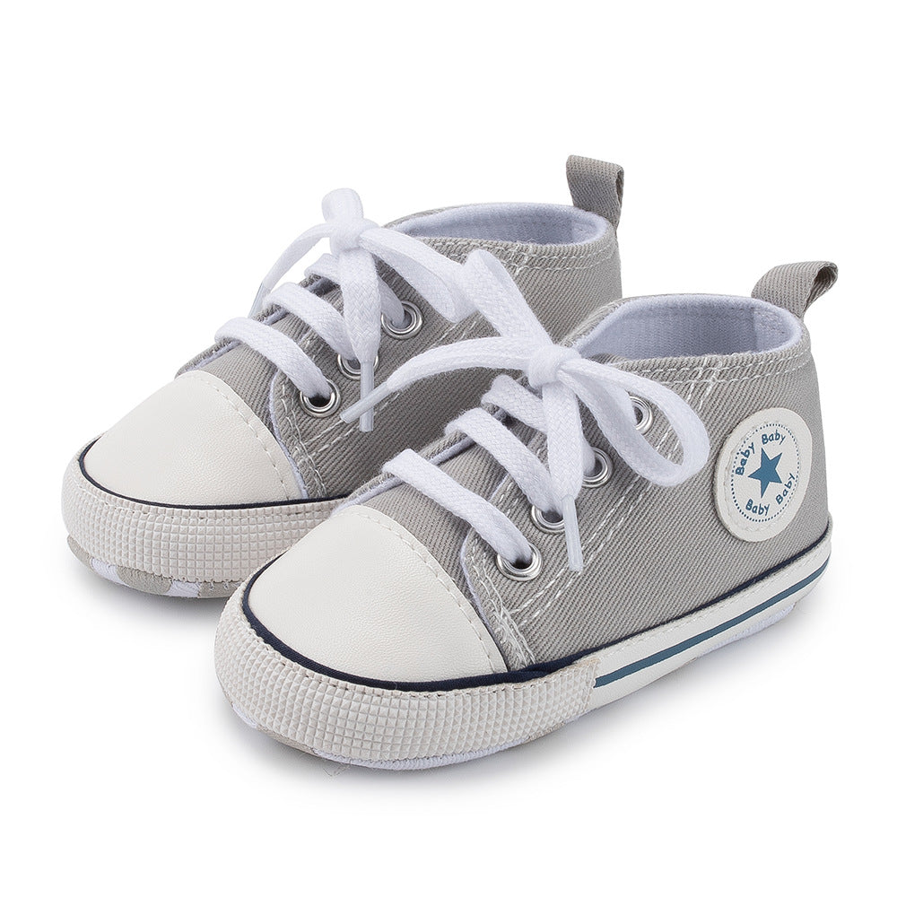 Baby Soft-soled Canvas Toddler Shoes